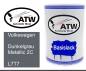 Preview: Volkswagen, Dunkelgrau Metallic 2C, L7T7: 500ml Lackdose, von ATW Autoteile West.